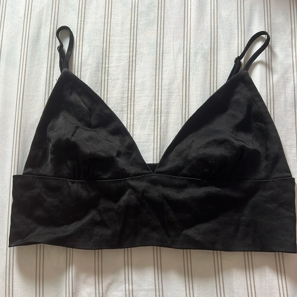 ZARA Satin Bralette with adjustable straps - Picture 3 of 3